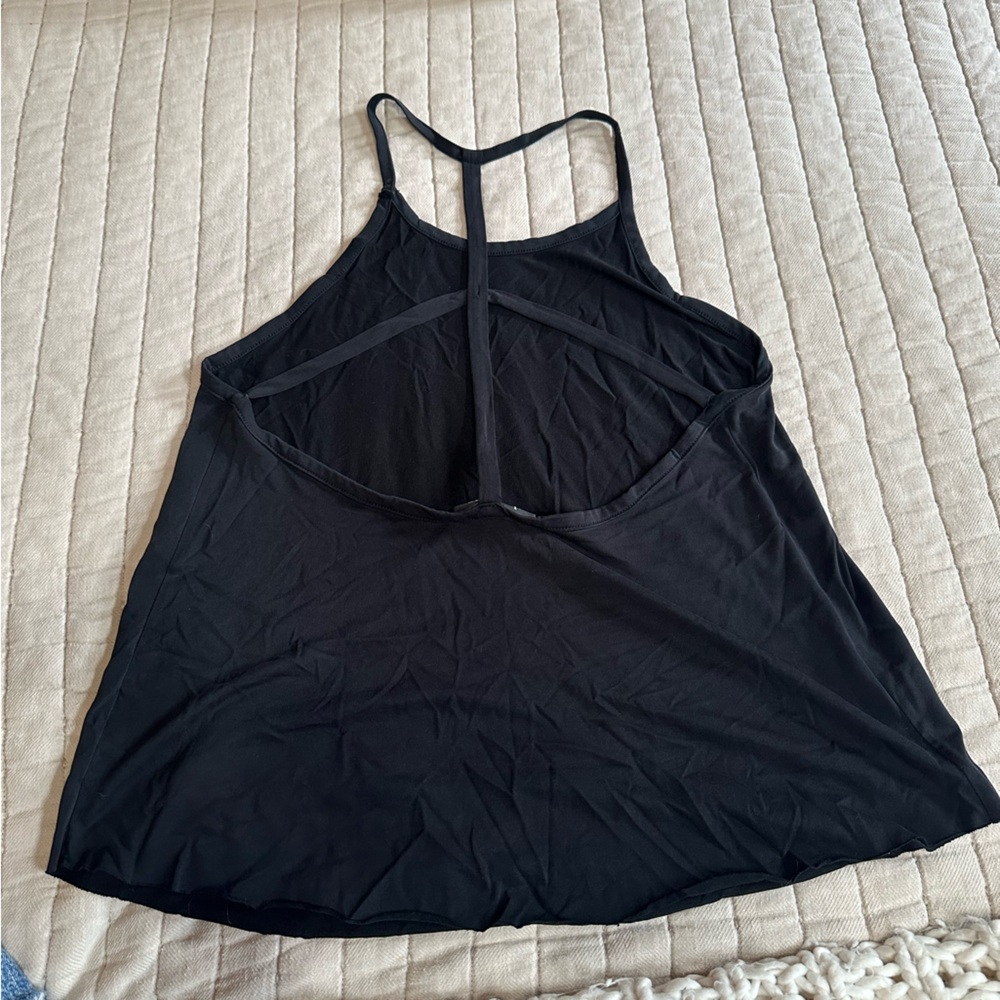 Lulus Black Backless Tank Top